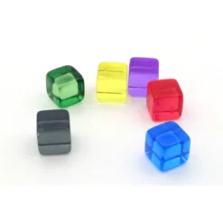 8mm Transparante Blokjes