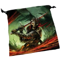 Steve Jackson Games Deluxe Dice Bag: Skeletal Warrior