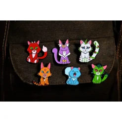 Die Insel Der Katzen: Pins (6 Stuck)