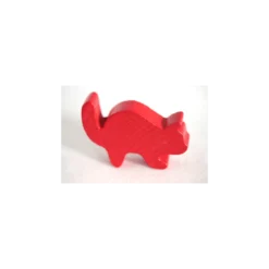 Houten Kat Rood