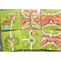 Onderzetters Carcassonne 6