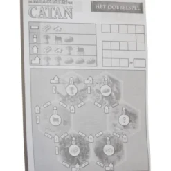 Kosmos Schrijfblok Kolonisten Van Catan Dobbelspel