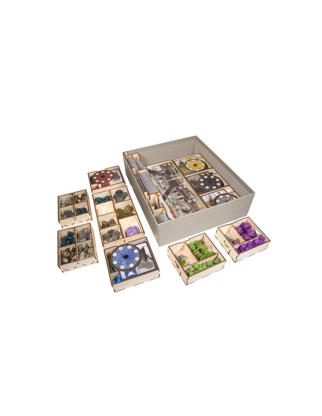 The Broken Token: Scythe Box Organizer 1 The Broken Token: Scythe Box Organizer