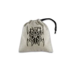 Vampire Beige & Black Basic Dice Bag